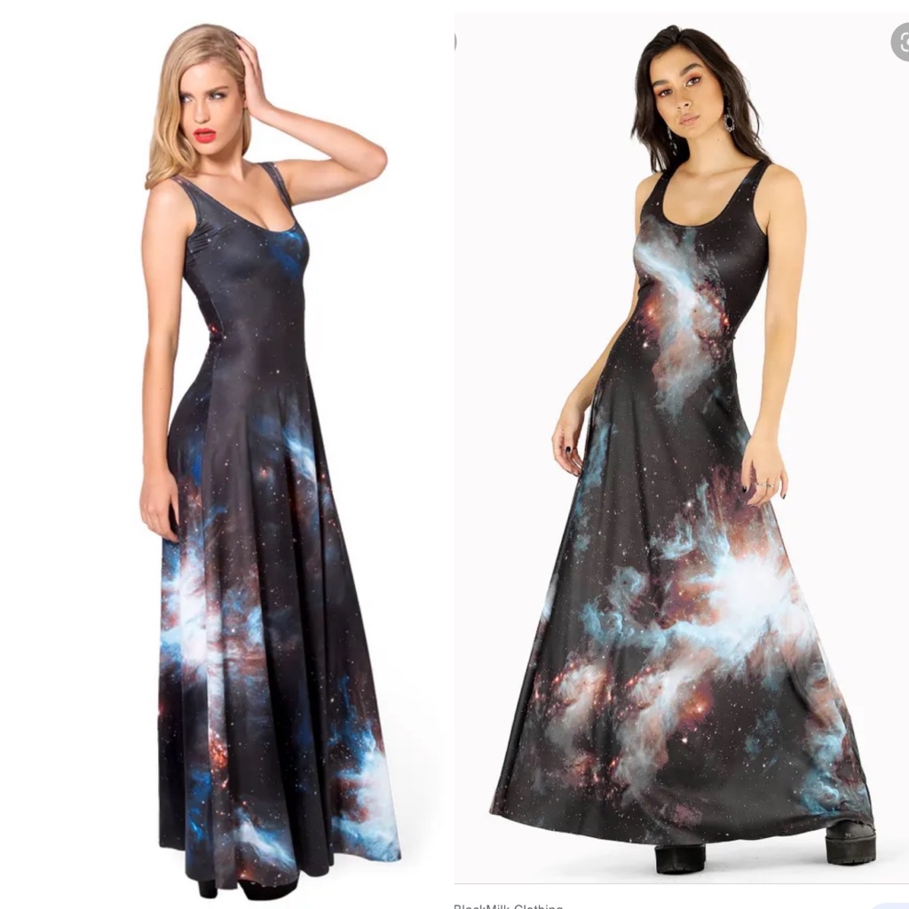 Blackmilk Black Galaxy Maxi